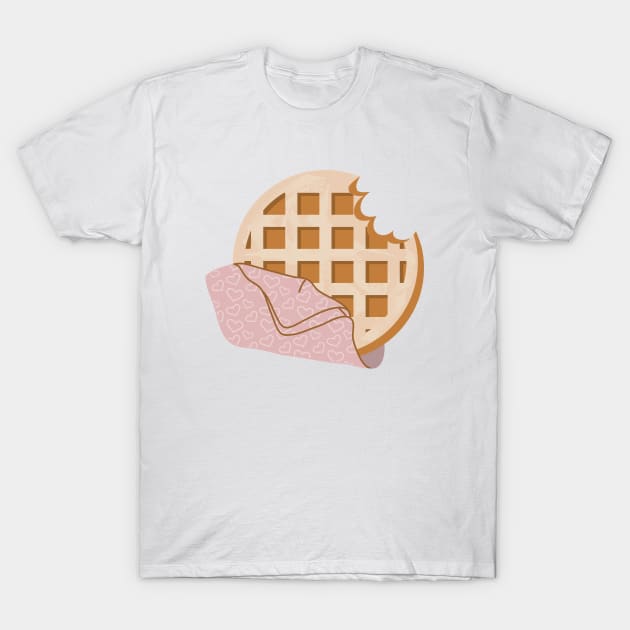 waffles T-Shirt by Wlaurence